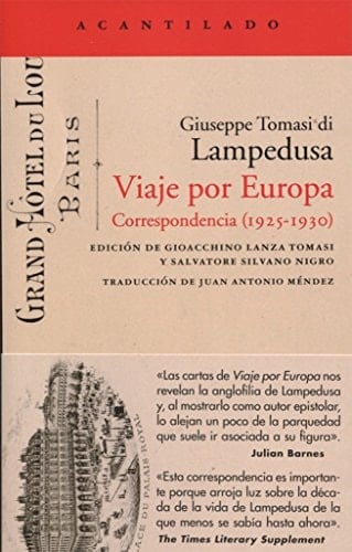 Viaje por Europa : correspondencia, 1925-1930