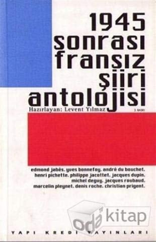 1945 sonrası Fransız şiiri antolojisi