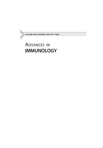 Advances in Immunology