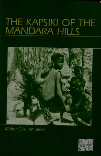 Kapsiki of the Mandara Hills