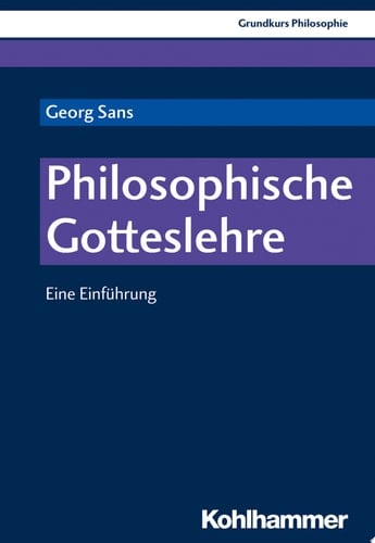 Philosophische Gotteslehre Eine Einführung