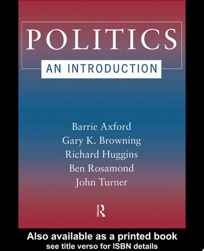 Politics An Introduction