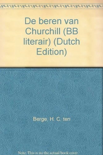 De beren van Churchill (BB literair) (Dutch Edition)
