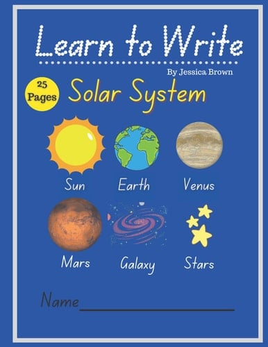 Learn to Write: Solar System