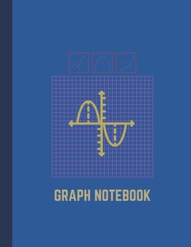 Graph Notebook: 4 x 4 Graphing Paper