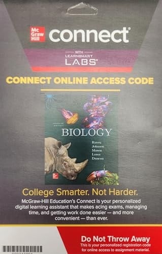 Biology, 12/ED (Printed Connect Access Card with Learnsmart Labs)