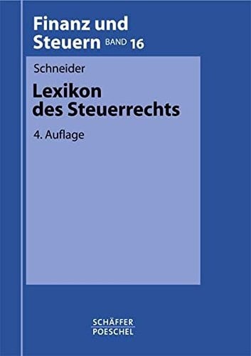 Lexikon des Steuerrechts