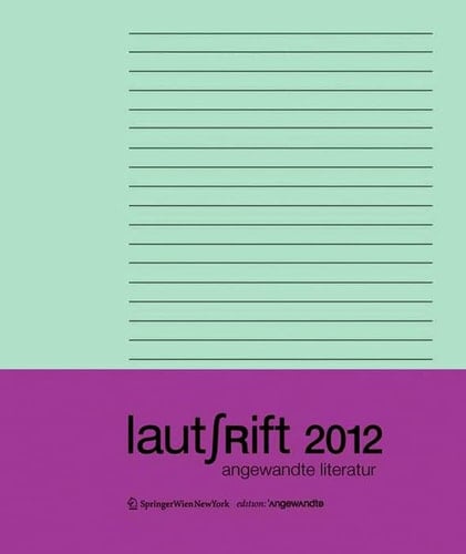 Lautschrift 2012 Angewandte Literatur