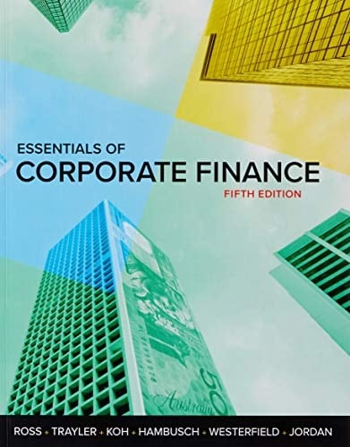 Essentials of Corporate Finanace