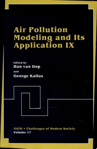 Air Pollution Modeling and Its Application IX
