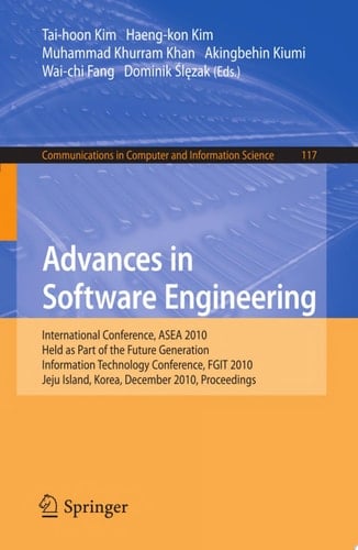 Advances in Software Engineering