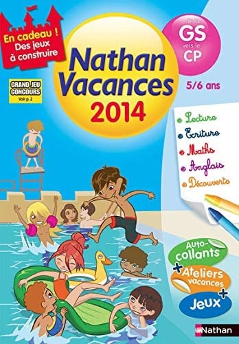 Nathan Vacances de la GS vers le CP 5/6 ans