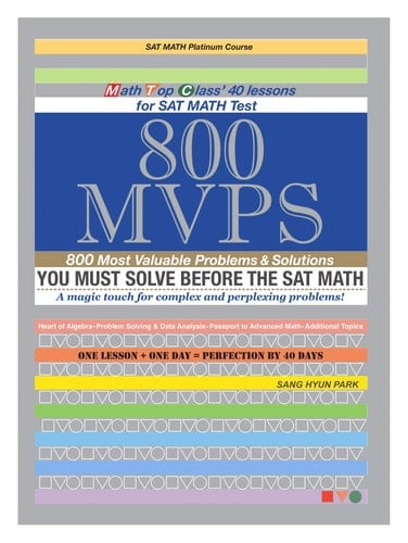 SAT Math 800 MVPS SAT I Platinum Course