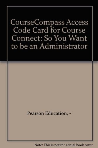 So You Want to Be an Administrator