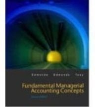 Fundamental Managerial Accounting Concepts