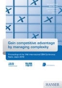 Gain competitive advantage by managing complexity Proceedings of the 14th International DSM Conference Kyoto, Japan 2012