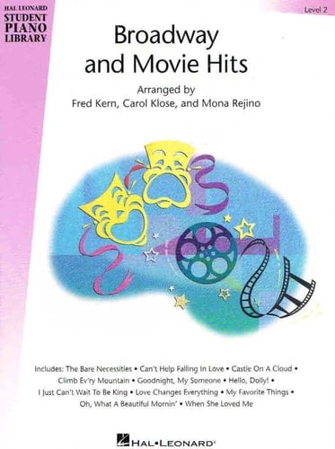 Broadway and Movie Hits - Level 2 Hal Leonard Student Piano Library