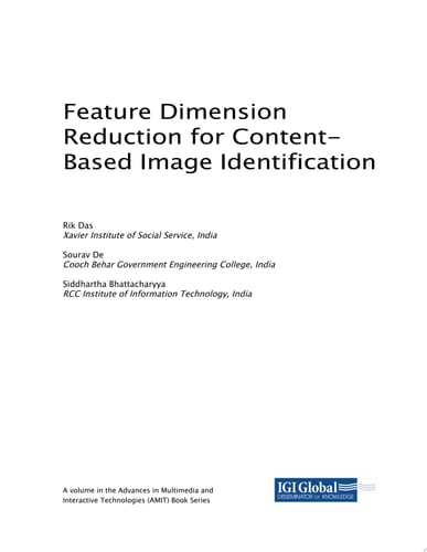 Feature Dimension Reduction for Content-Based Image Identification