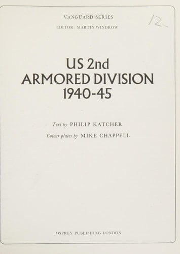 U.S. 2nd Armored Division, 1940-45