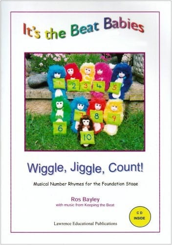 It's the Beat Babies - Wiggle, Jiggle, Count (book and CD): Musical Number Rhymes for the Foundation Stage