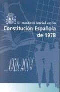 El modelo social en la Constitución española de 1978
