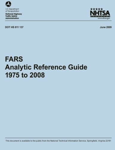 FARS Analytic Reference Guide, 1975 to 2008