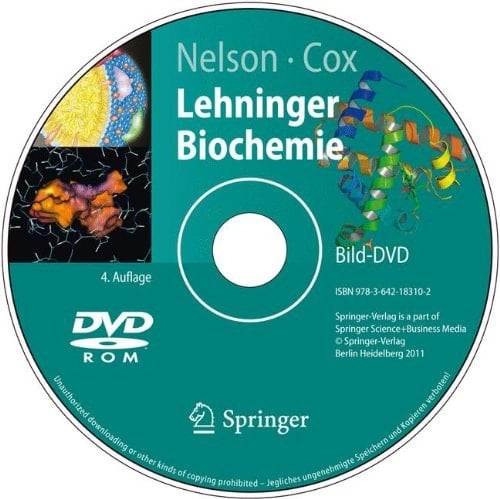 Bild-DVD, Nelson, Cox: Lehninger Biochemie: Die Abbildungen des Buches (Springer-Lehrbuch) (German Edition)