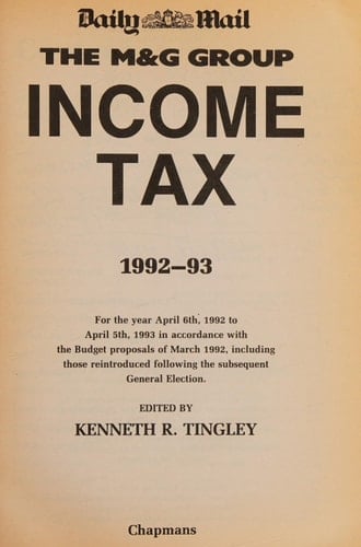 Daily Mail Income Tax Guide 92-93