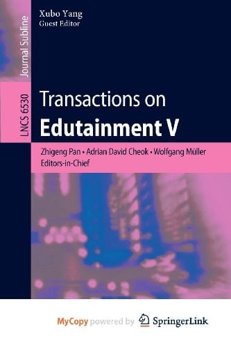Transactions on Edutainment V
