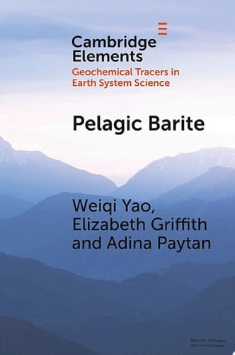 Pelagic Barite Tracer of Ocean Productivity and a Recorder of Isotopic Compositions of Seawater S, O, Sr, Ca and Ba