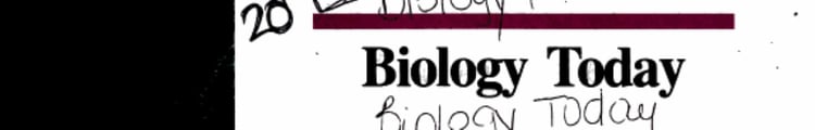 Biology Today