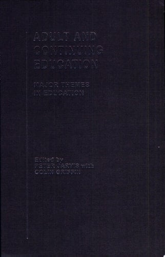 Adult and Continuing Education: Liberal adult education (part 1)