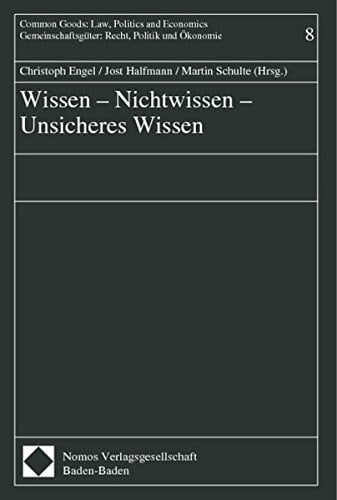 Wissen - Nichtwissen - unsicheres Wissen