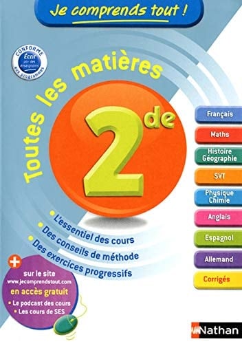 Toutes les matières 2de
