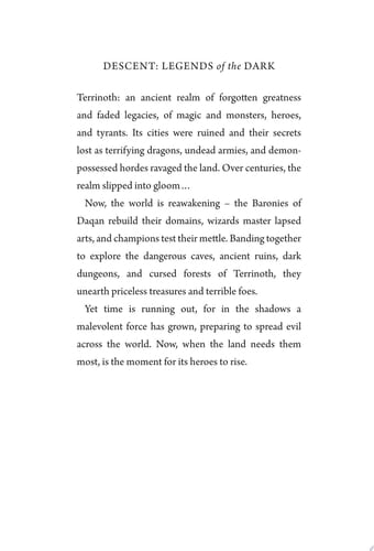 The Raiders of Bloodwood A Descent: Legends of the Dark Novel