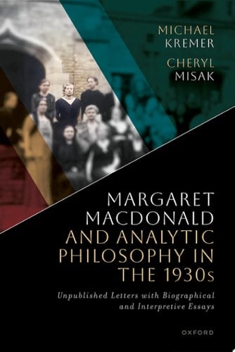 Margaret Macdonald and Analytic Philosophy in the 1930s