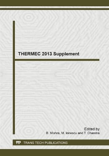 Thermec 2013 Supplement
