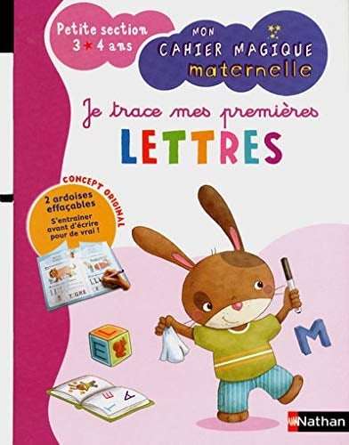 Je trace mes premières lettres petite section 3-4 ans