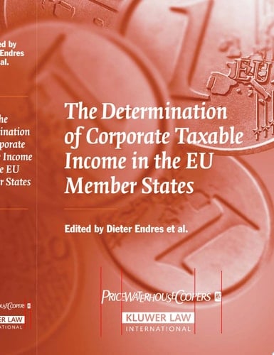 The Determination of Corporate Taxable Income in the EU Member States