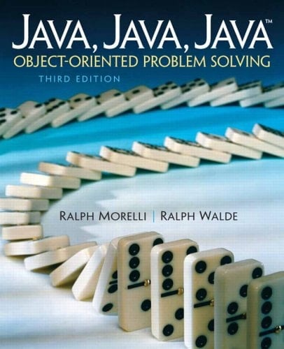 Java, Java, Java Object-oriented Problem Solving