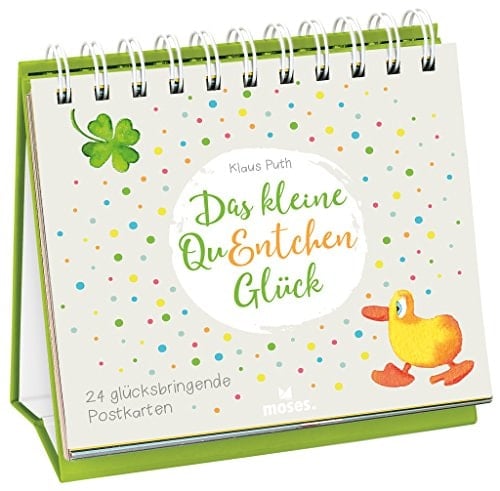 Das kleine QuEntchen Glück - 24 glücksbringende Postkarten Die schönsten QuEntchen-Momente als Postkartenaufsteller