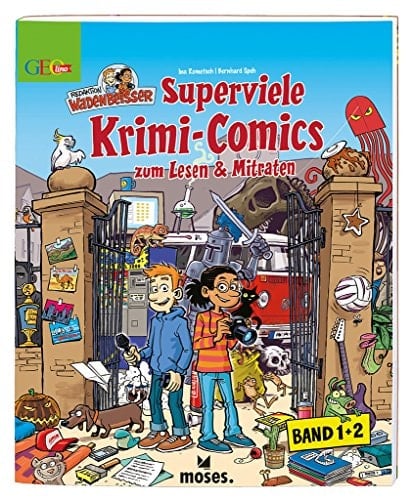 Superviele Krimi-Comics zum Lesen & Mitraten