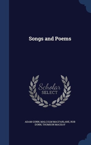 Songs and Poems