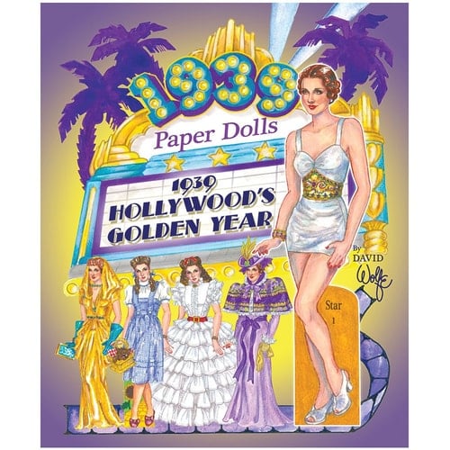 1939 Hollywood's Golden Year Paper Dolls