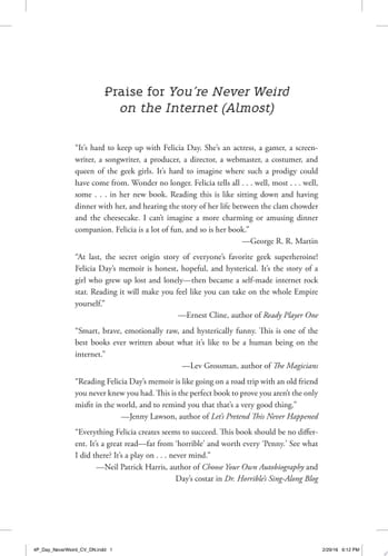 You're Never Weird on the Internet (Almost) A Memoir