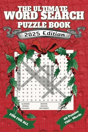 Word Search Puzzle 2025 : Word Puzzles for Stress Relief & Mindfulness | Zen Words - A Mindful Word Search Book for Stress-Free Fun.: Easy to Read ... Holiday & Free Time 's Fun & Relaxing.