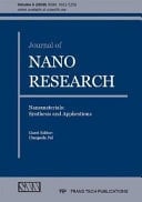 Journal of Nano Research Vol. 5 Nanomaterials: Synthesis and Applications