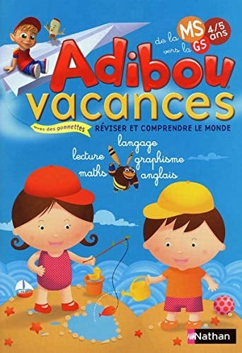 Adibou Vacances, de la Moyenne Section vers la Grande Section