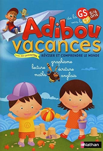 Adibou Vacances, de la Grande Section vers le CP