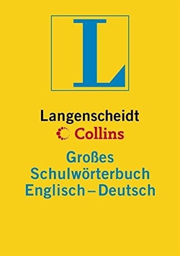 Langenscheidt, Collins, großes Schulwörterbuch Englisch-Deutsch